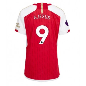 Lacne Ženy Futbalové dres Arsenal Gabriel Jesus #9 2023-24 Krátky Rukáv - Domáci